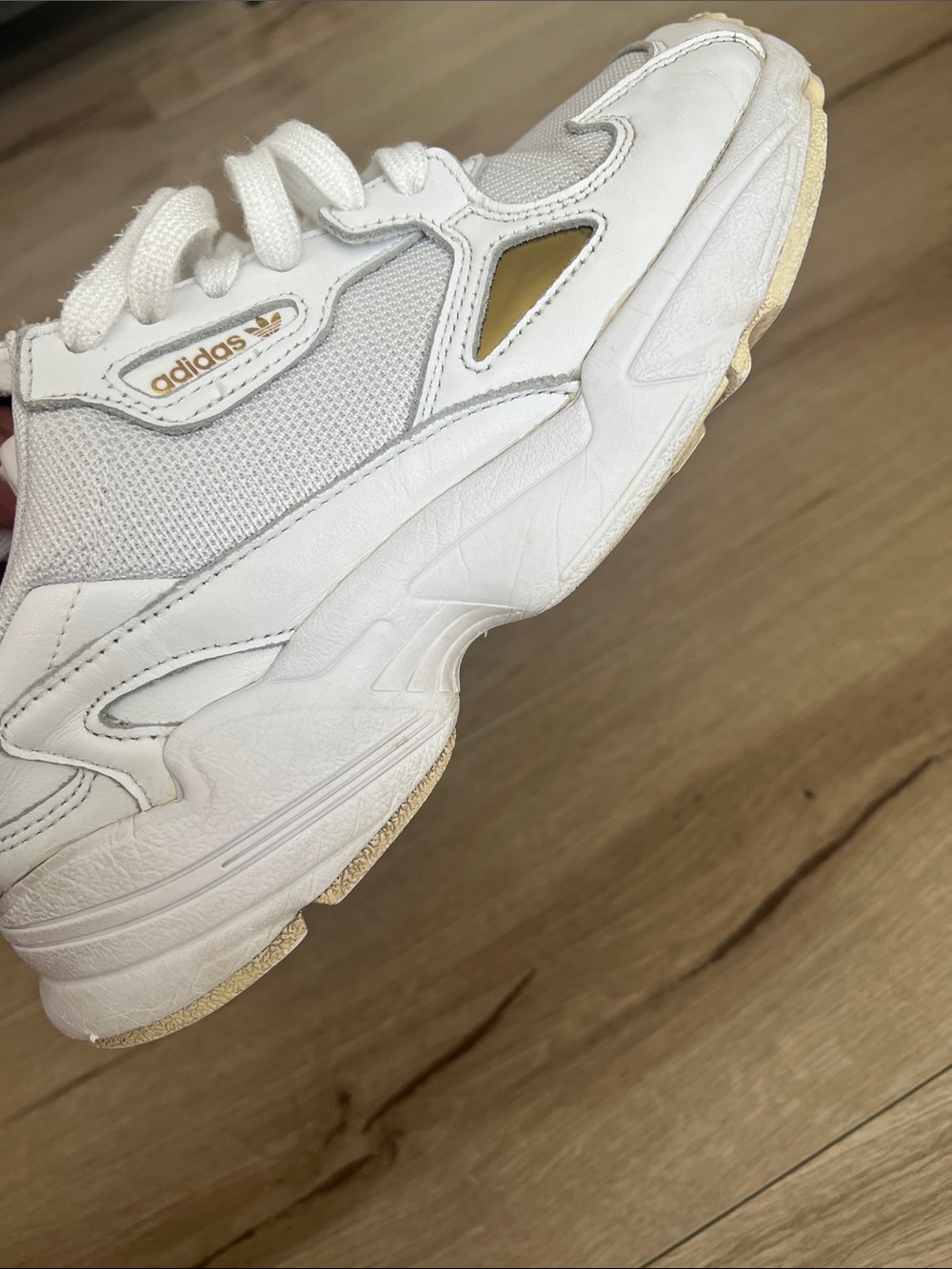 Adidas Women's Falcon Sneakers Size 8.5 - Picture 7 of 12